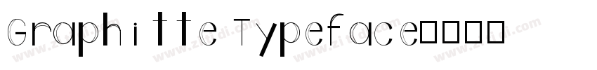 Graphitte Typeface字体转换